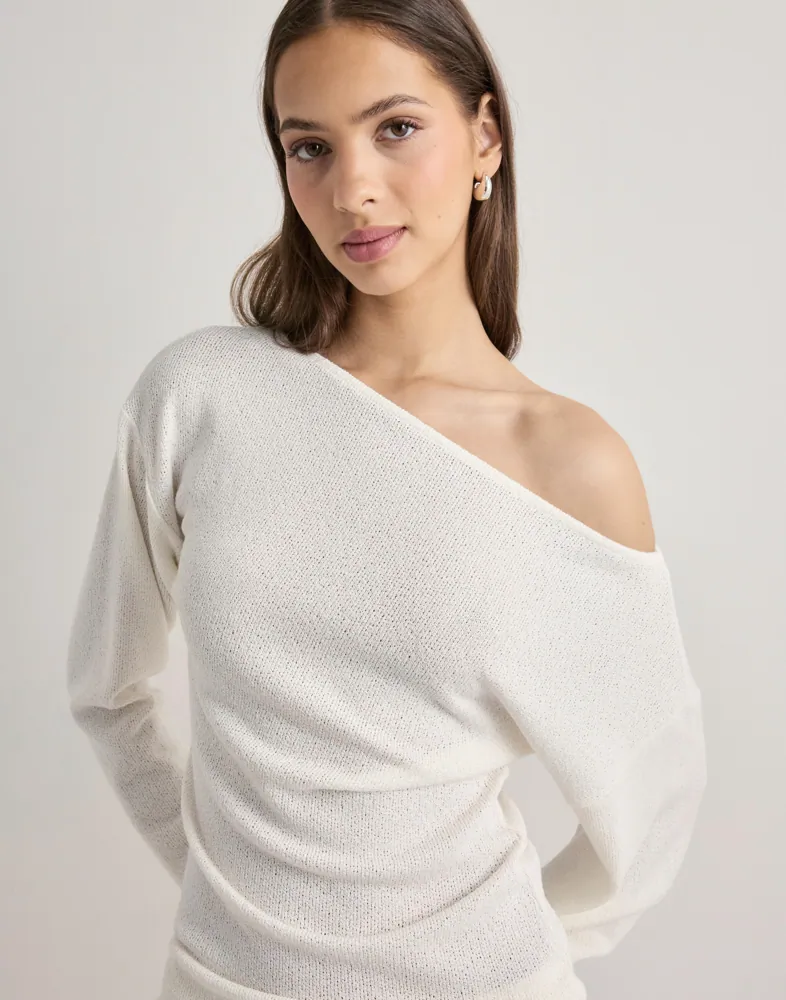 Nelly Gorgeous Long Sweater stickade tröjor dam – bild 3