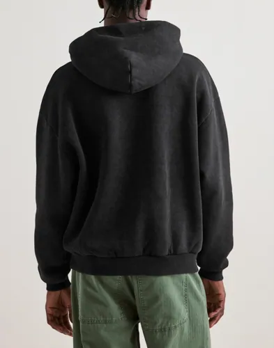 Que Sera Sera Wyatt Washed Hoodie Hoodies herr – bild 3
