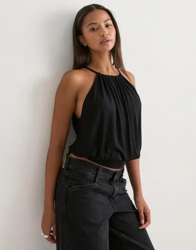 Soft Drape Tie Back Top
