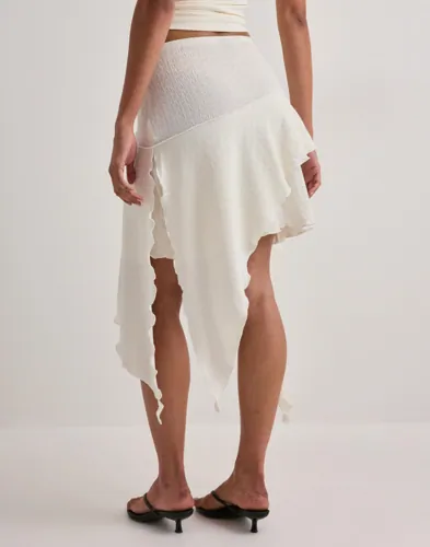 VERO MODA Vmhazel Hw Asm Lace Skirt Jrs Exp minikjolar dam – bild 3