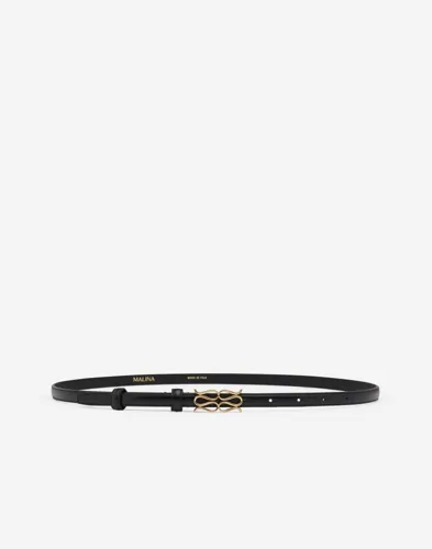 MALINA Mini Monogram Leather Belt klassiska skärp dam – bild 3