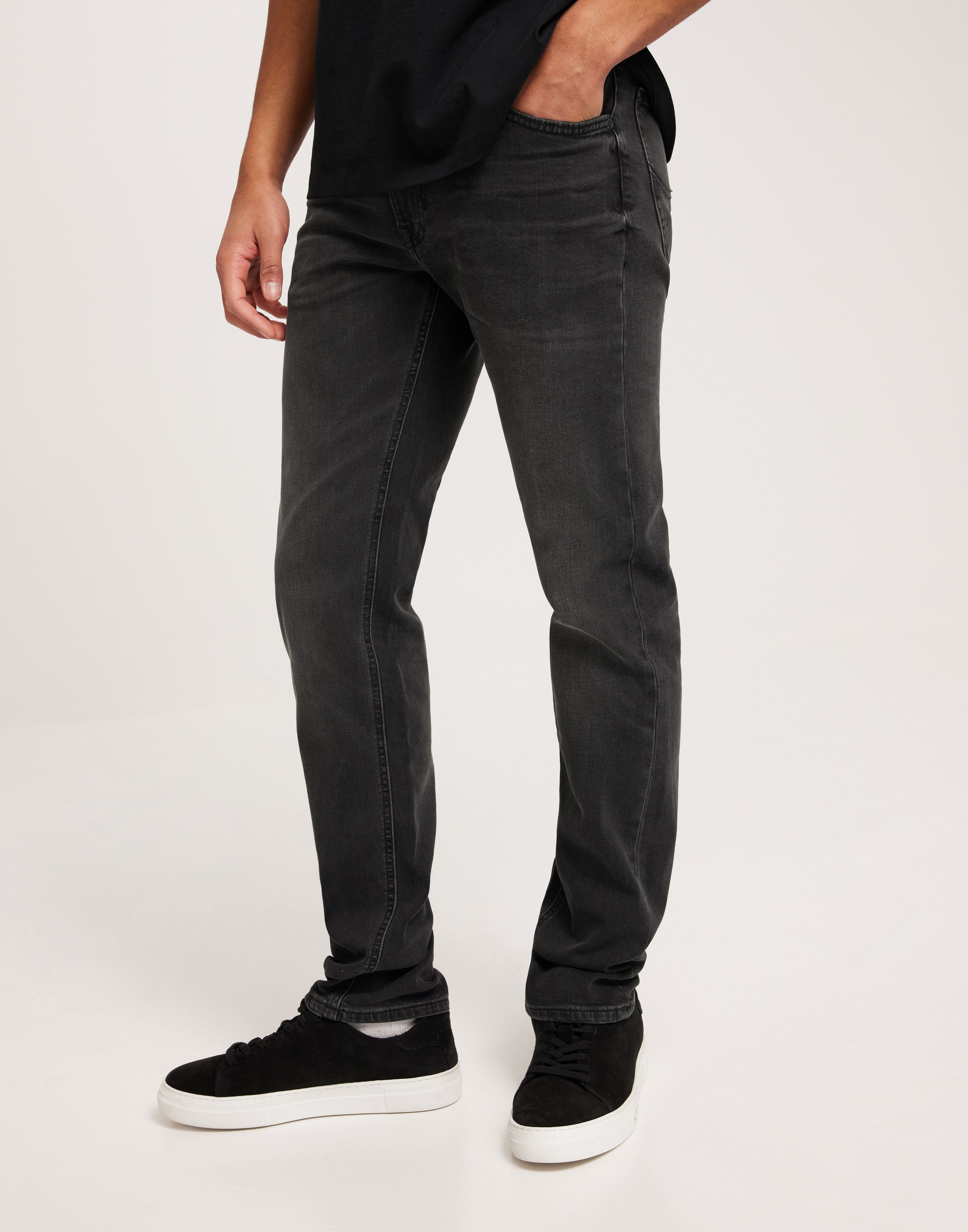 Lee Jeans Daren Zip Fly Straight jeans Grå