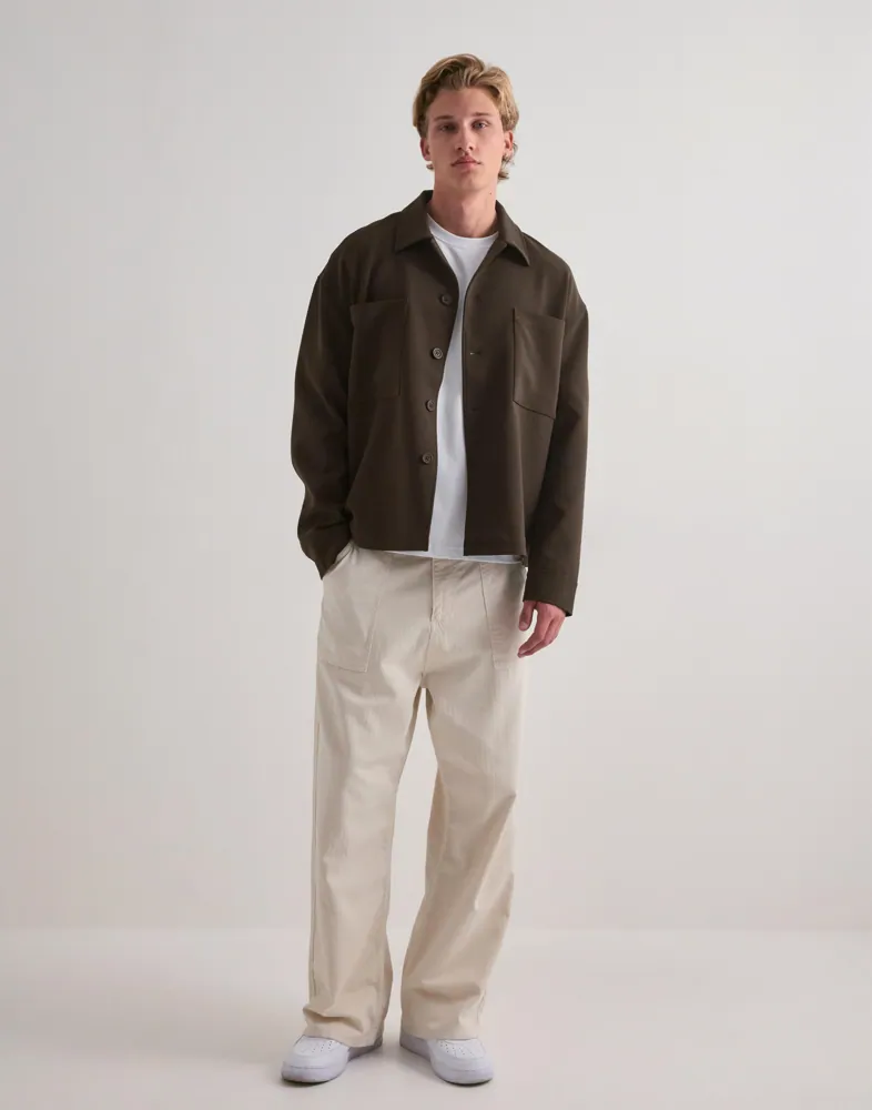 Que Sera Sera Brody Boxy Overshirt Overshirts skjortor & blusar herr – bild 3