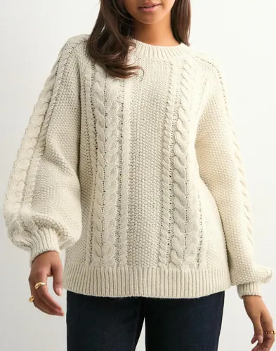 VERO MODA Awtoa Ls O-Neck Knit Noos stickade tröjor dam – bild 3