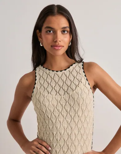 VERO MODA Awevelyn Sl 7/8 Crochet Dress Noos stickade klänningar dam – bild 2