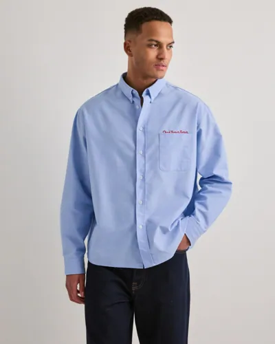 Que Sera Sera Stanley Oxford Shirt Oxfordskjortor herr – bild 4