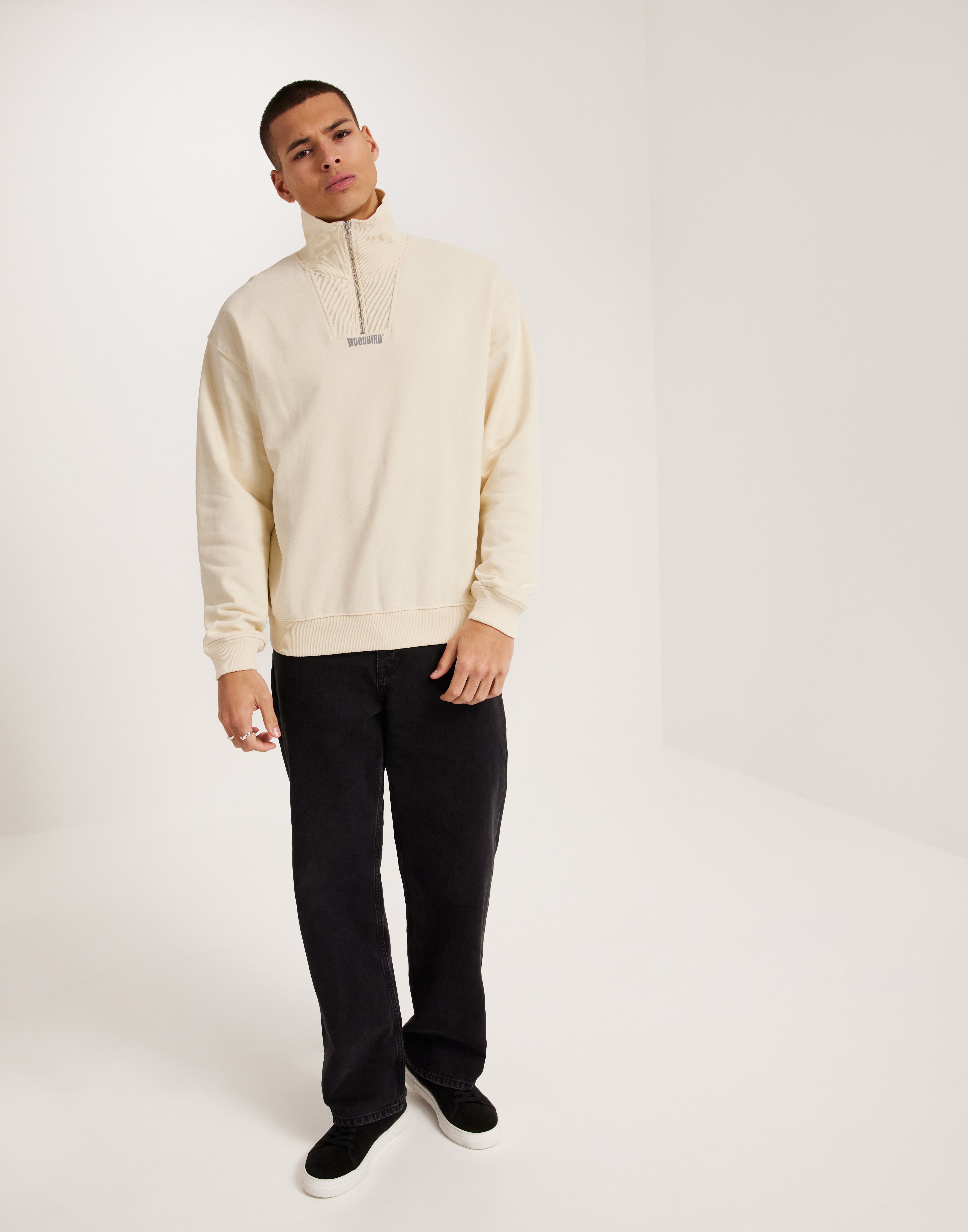 Buy Woodbird WBLee Base Half Zip - Offwhite | NLYMAN Buy Woodbird WBLee Base Half Zip - Offwhite | NLYMAN