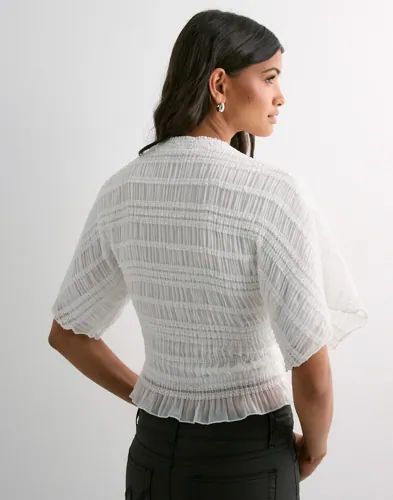 Nelly Frill Turtleneck Blouse blusar dam – bild 3