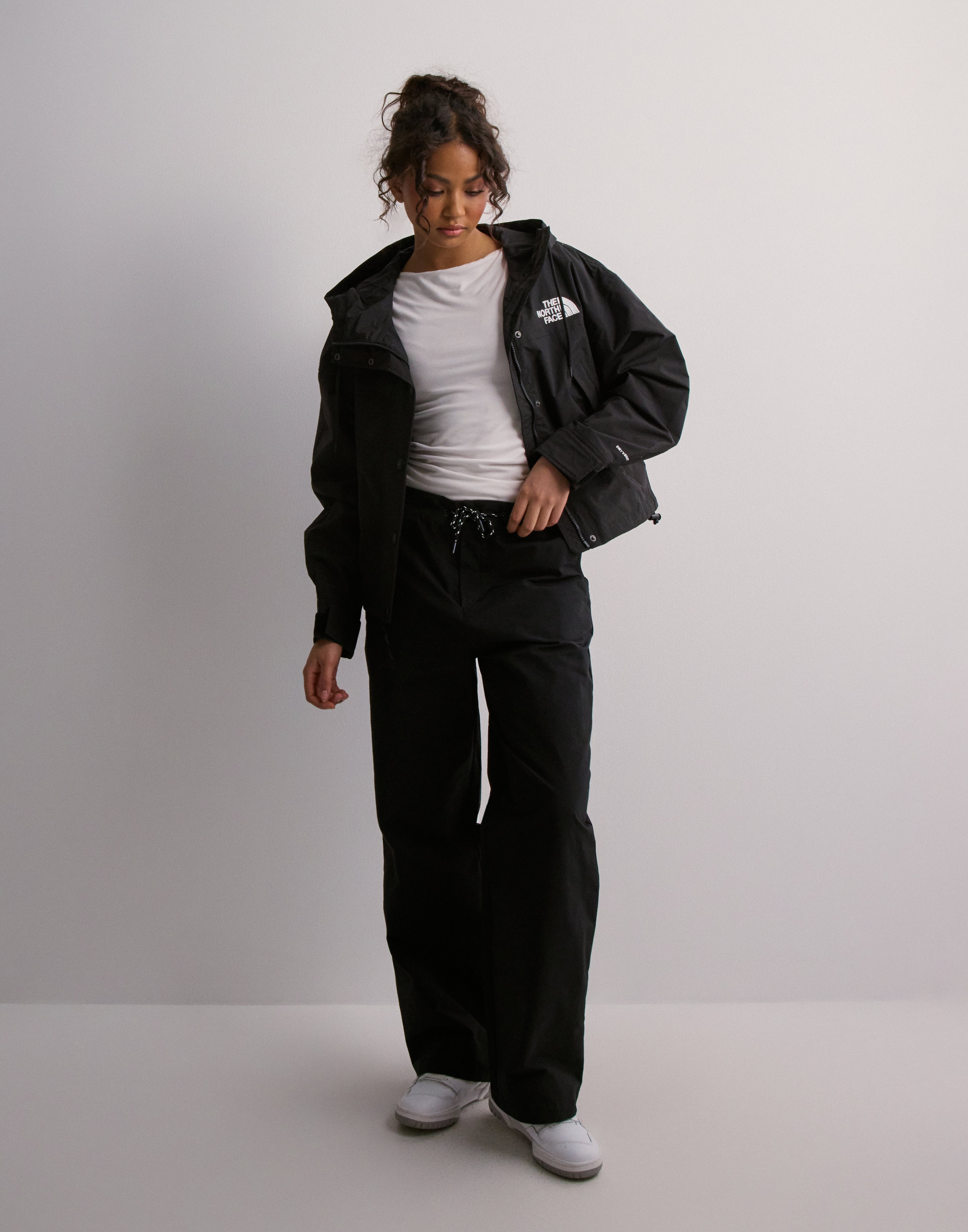 【The North Face】 W'S ANTRANI WIDE PANTS - BLACK Women's Curved Wide Leg Pants - AP TNF BLACK | Pants | The