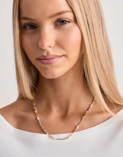 Pilgrim - Guld - Sloan Pearl Necklace