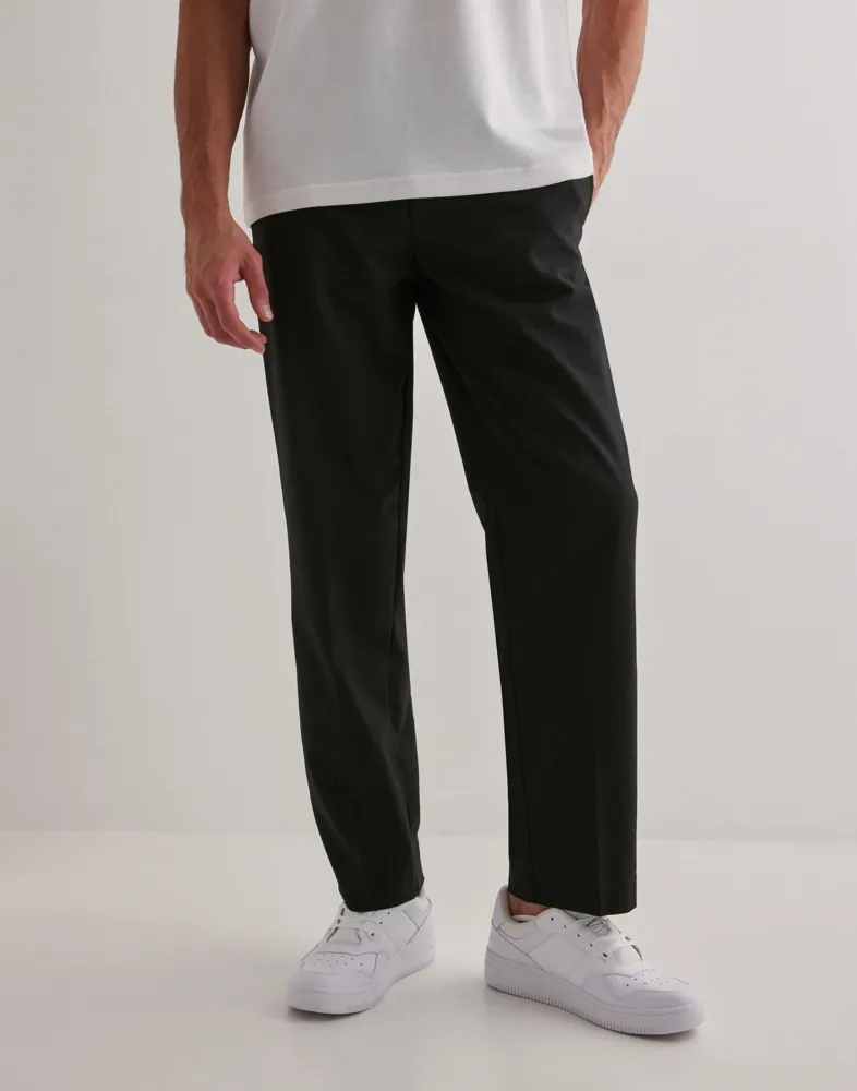 Loose Fit Jack And Jones Black Chinos Jack Jones Intelligence Kane
