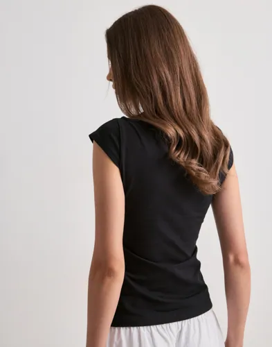 Nelly Front Button Tee t-shirts dam – bild 3