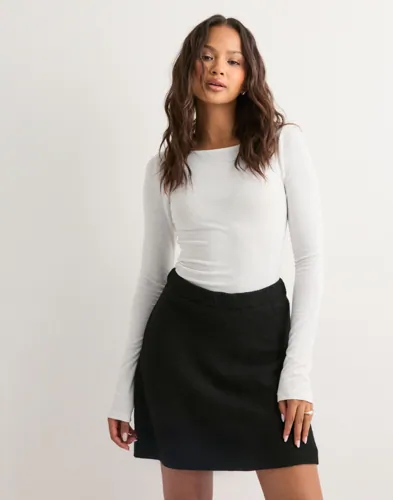 Pieces - Sort - Pcmalou Hw Knit Skirt Pwp Bc