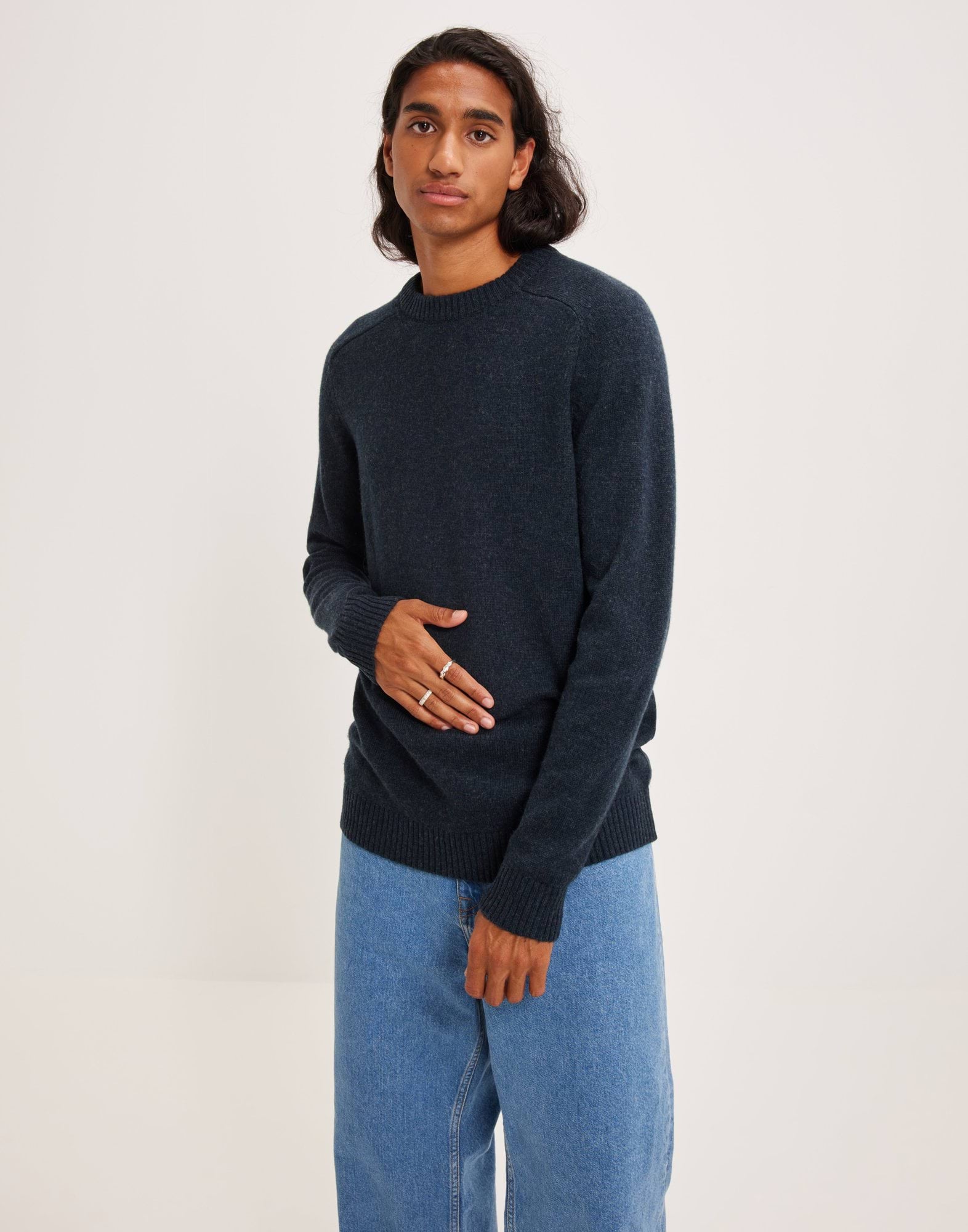 SLHNEWCOBAN LAMBS WOOL CREW NECK W