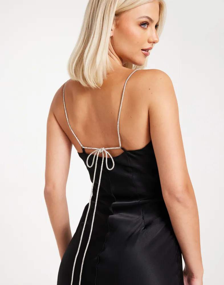 Buy Bardot LILI MIDI DRESS - Black | Nelly.com