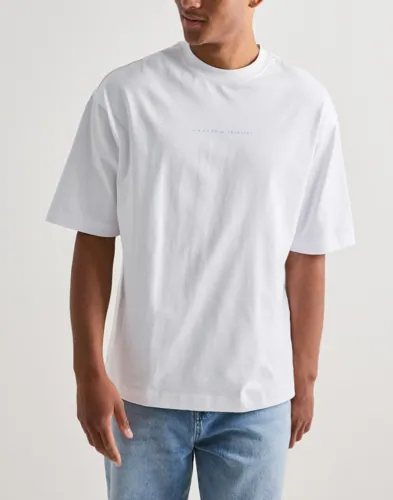 Selected Men Slhrelaxnorman License Ss Tee Kortärmade t-shirts t-shirts med tryck herr – bild 2