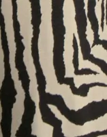 Cloud Dancer Black Zebra