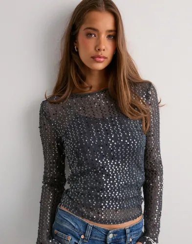 Pieces - Grå - Pcmacey Ls Top Jrs