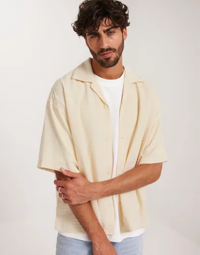 JACK & JONES Jornoto Structure Resort Shirt Ss Kortärmade skjortor herr – bild 2