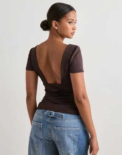Onlevelyn S/S Boatneck Top Jrs
