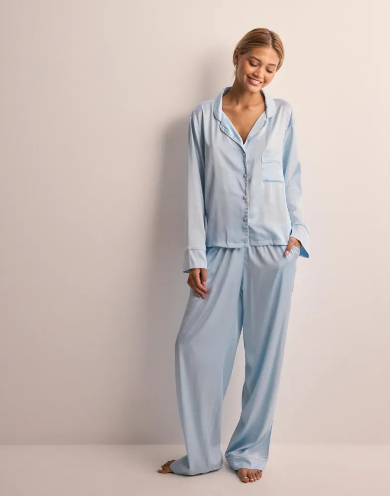 Luxury Silky Pjs Set Women's Luxury Silk Ivory Pyjamas Bonsoir Of