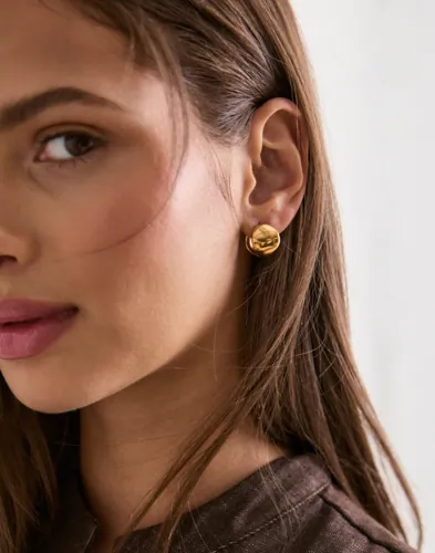 Muli Collection - Guld - Arc Hoops