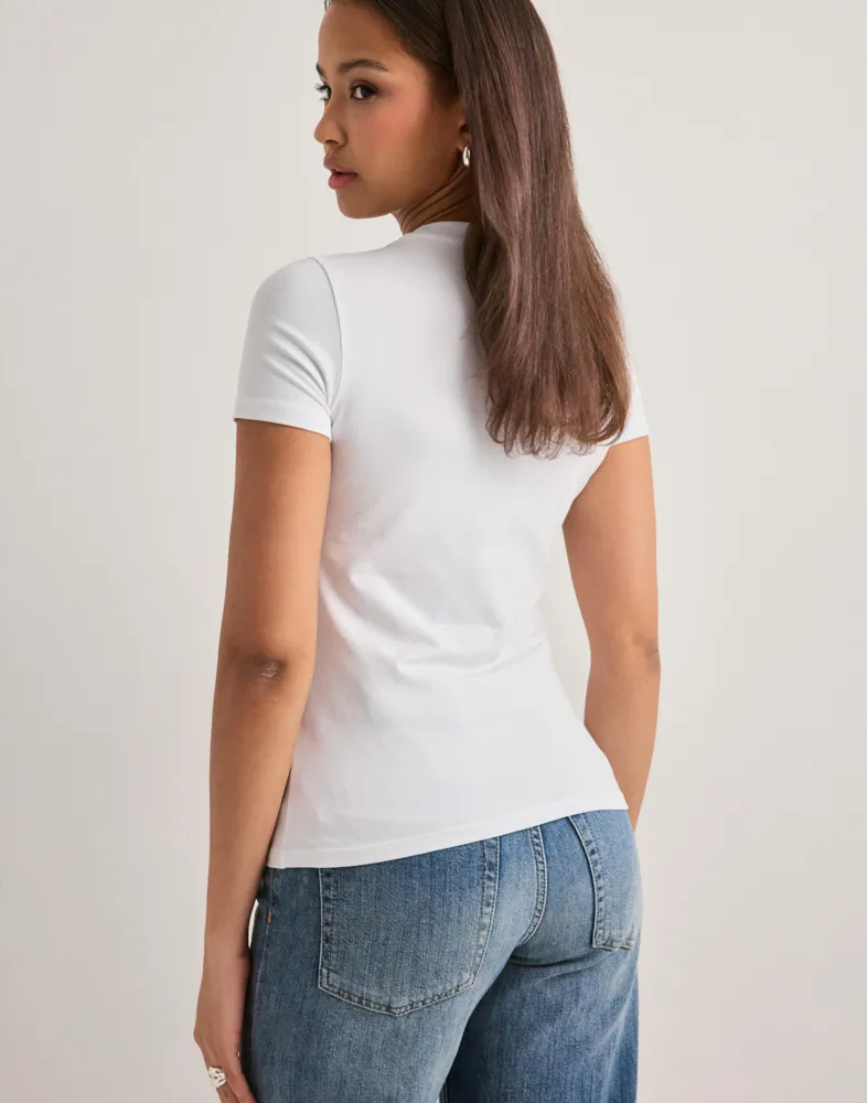 Nelly Lace Keyhole Top toppar & linnen dam – bild 2