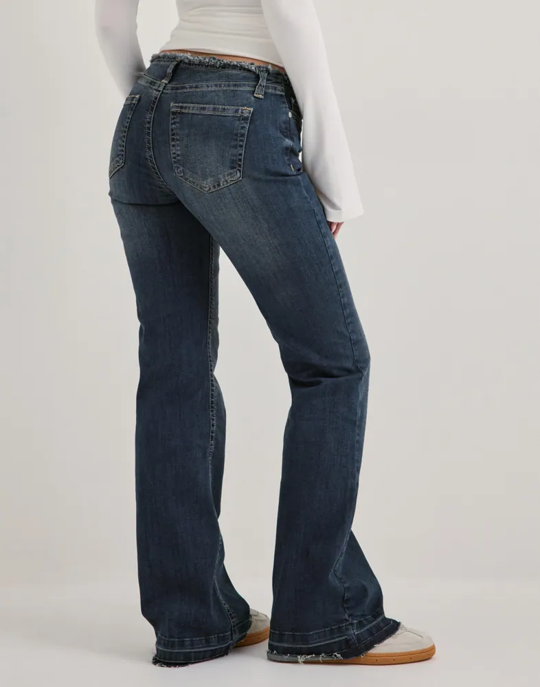 No Waist Bootcut Jeans