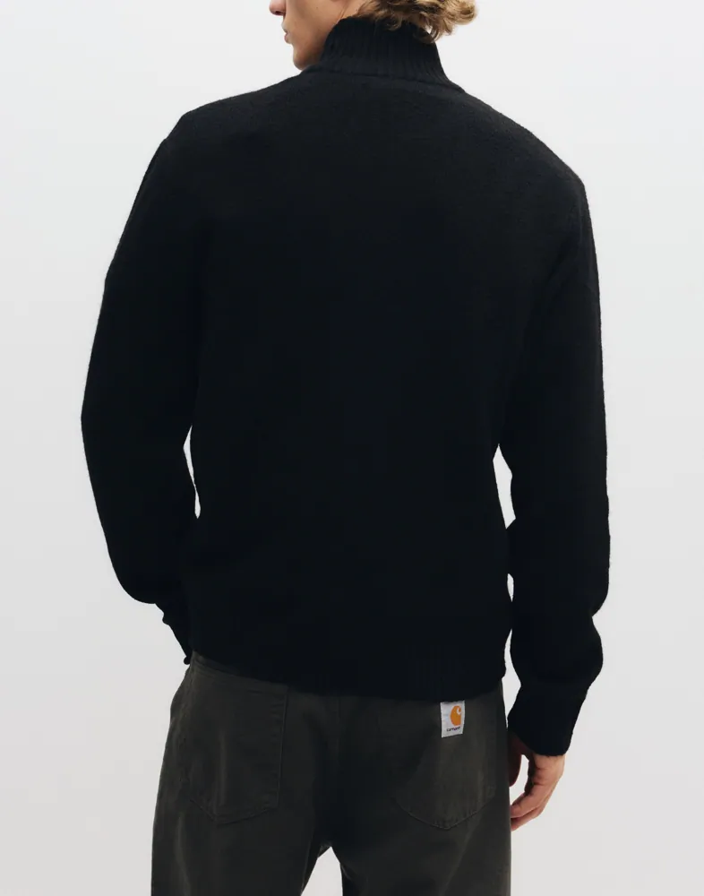 JACK & JONES Jjsoho Ollie Knit High Neck Zip Car Tröjor med dragkedja herr – bild 3