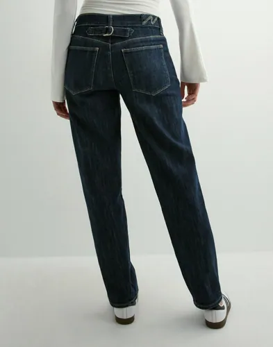 Nelly Twisted Buckle Jeans dam – bild 3