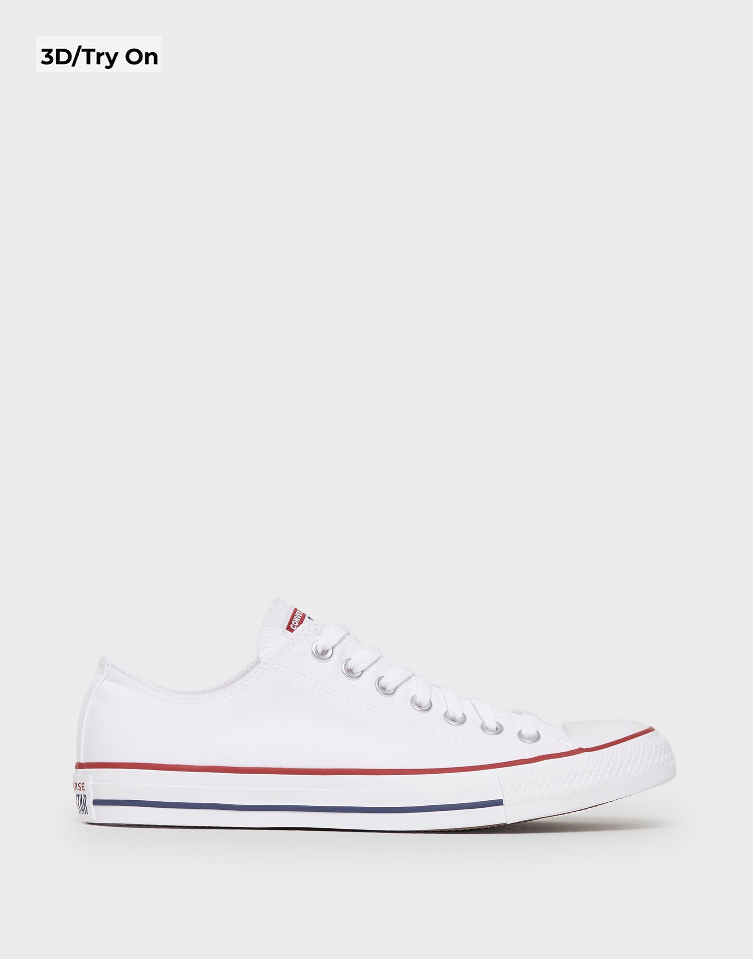 Converse All Star Canvas Ox Sneakers Hvid