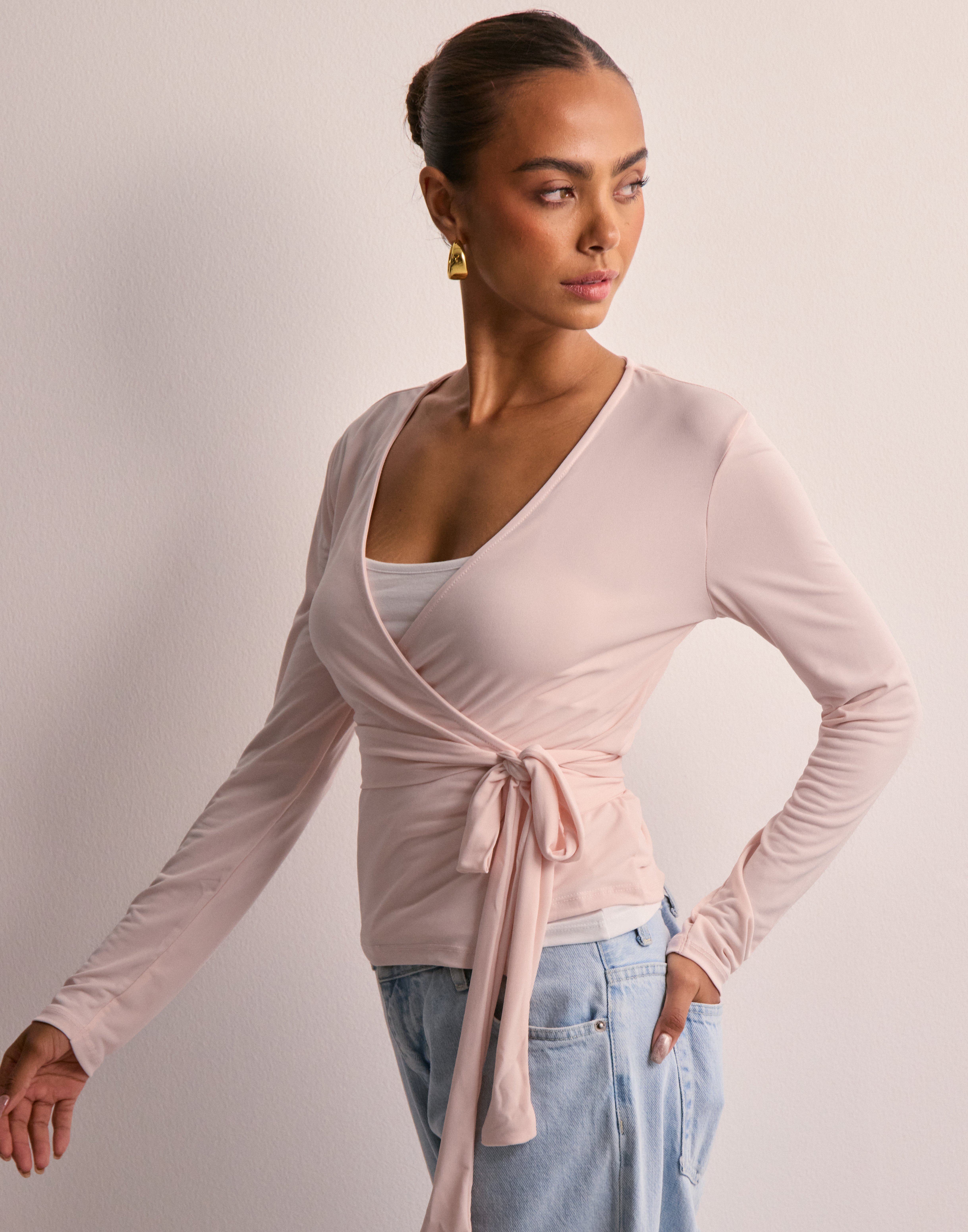 トップス meltthelady neck ribbon tops トップス neck ribbon tops meltthelady meltthelady neck