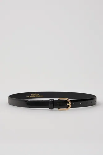 PIECES Pcestina Leather Jeans Belt Noos dam – bild 3