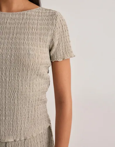 ONLY Onlilse S/S Top Structure Jrs Noos toppar dam – bild 3