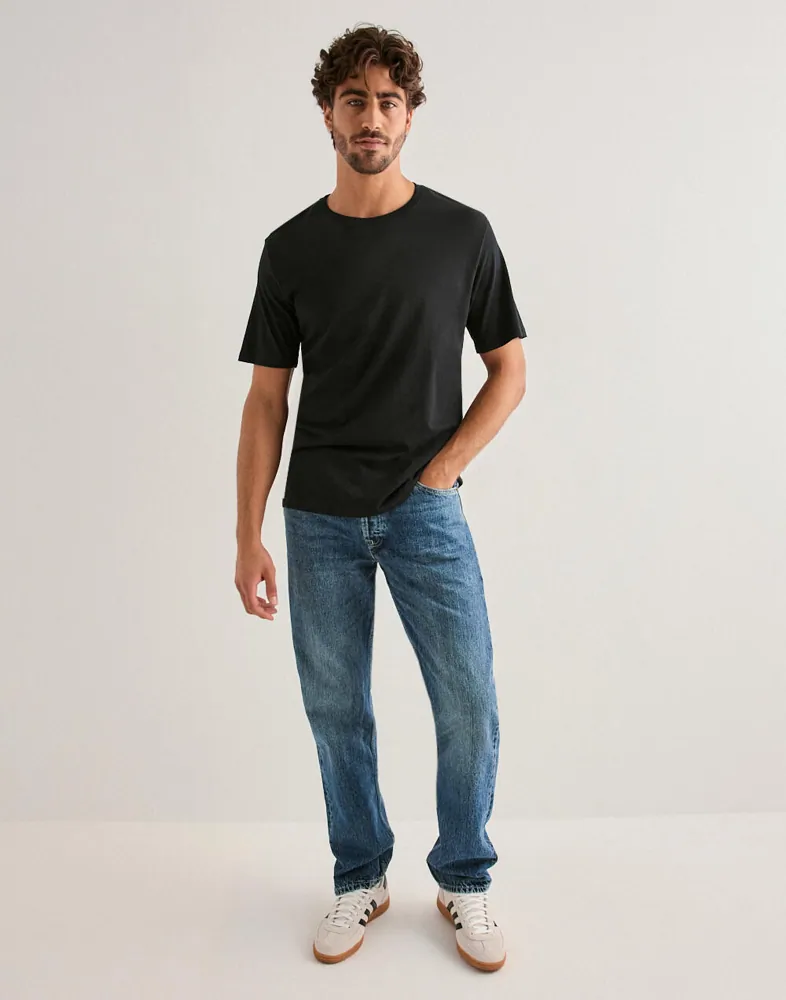 JACK & JONES Jjeorganic Basic Tee Ss O-Neck Noos Kortärmade t-shirts herr – bild 3