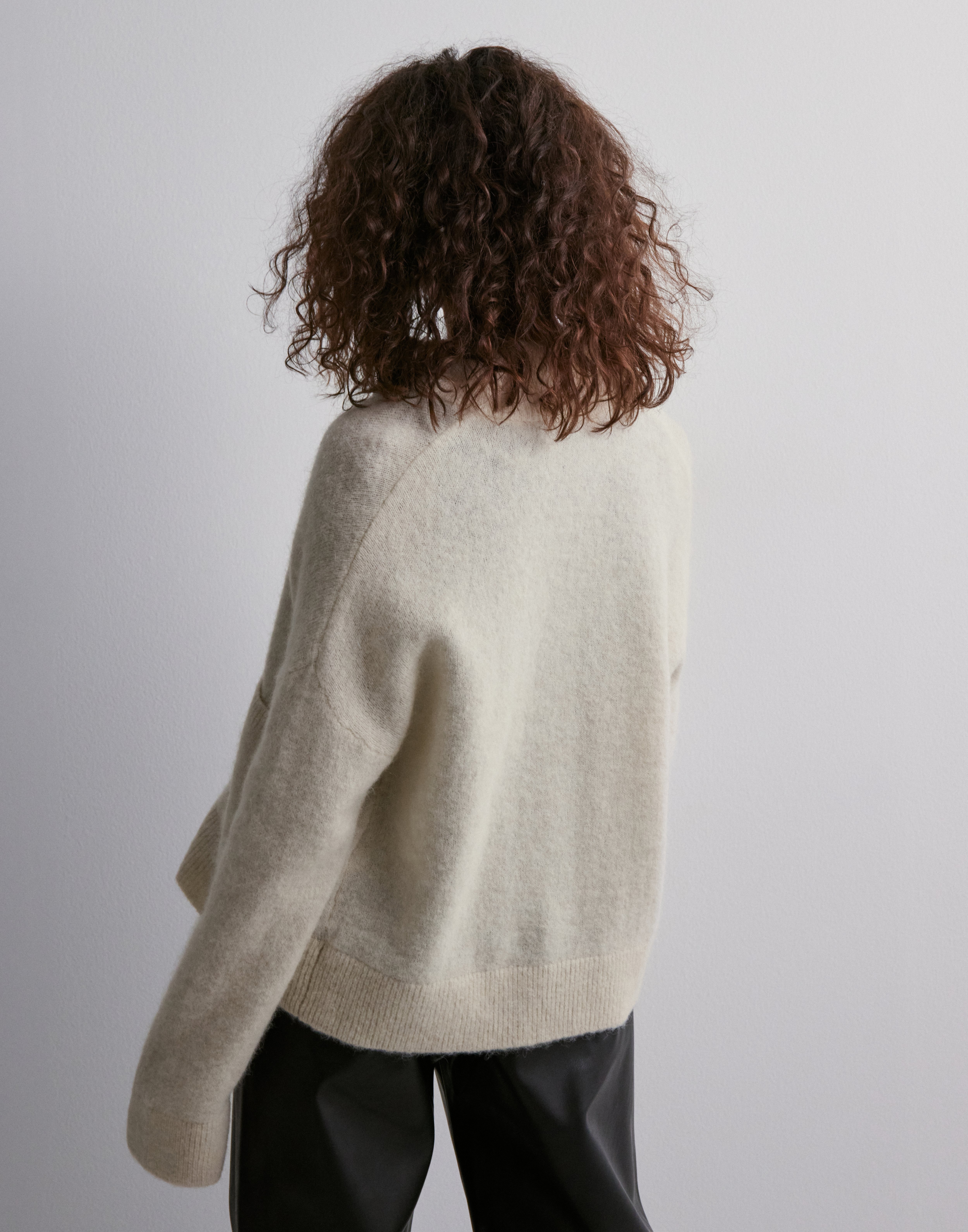 Selected Slfsia Ras Ls Knit High Neck - Maglie Donna | Nencini Sport
