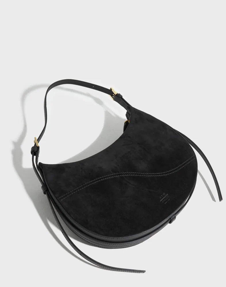 Liveri Suede Shoulder Bag