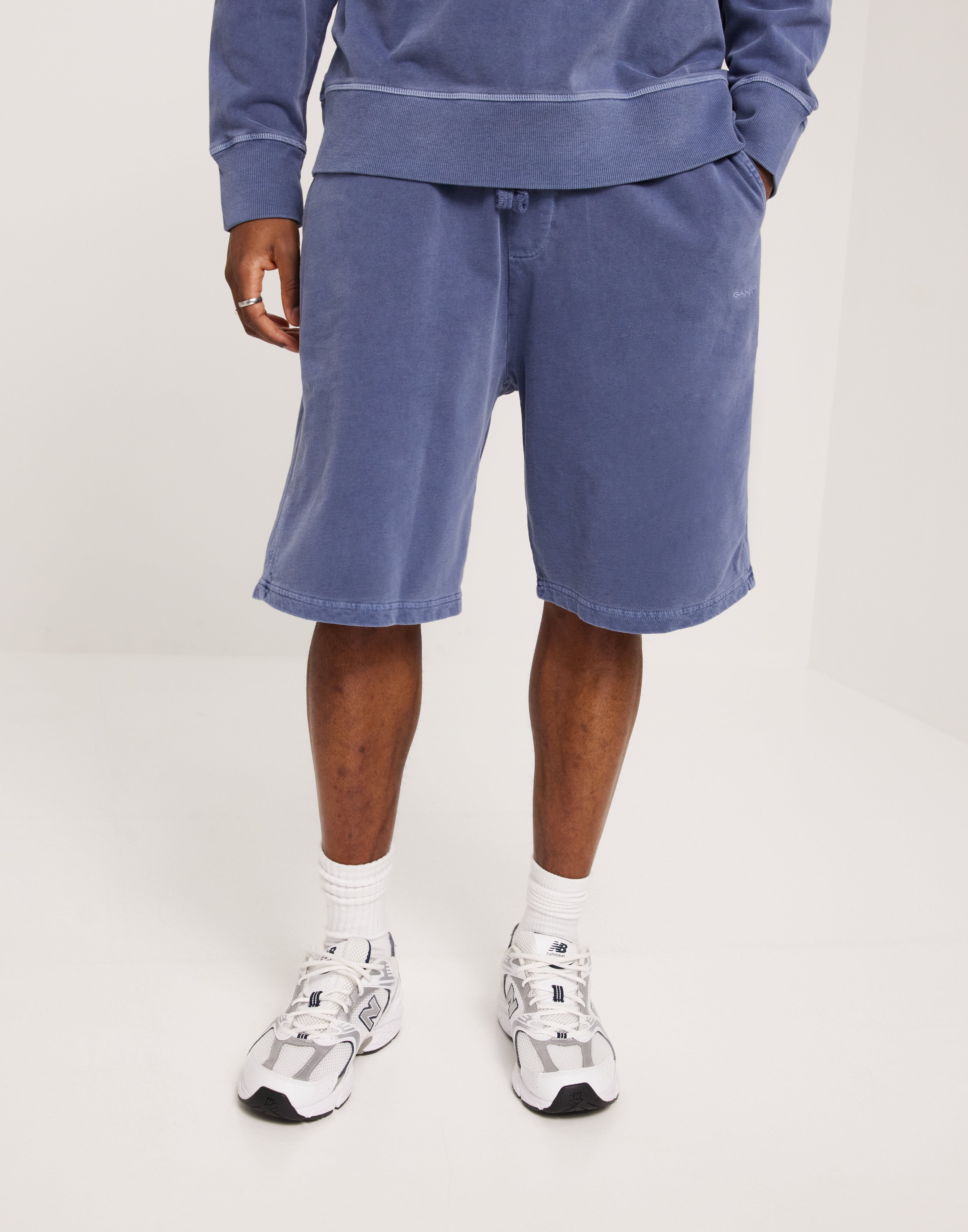 Gant Sunfaded Shorts Joggingshorts Blå