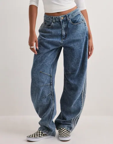 Adidas Originals Barrel Pnt D raka jeans dam – bild 3