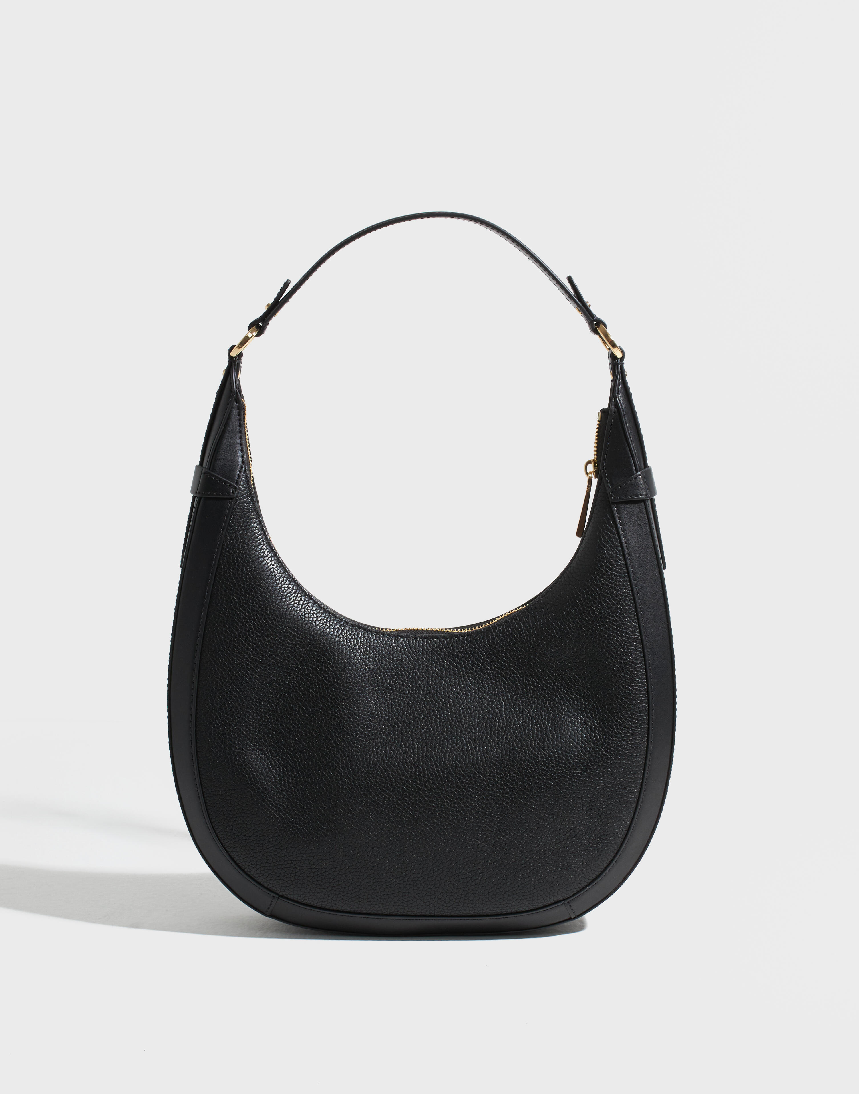 Buy Michael Kors LG CRESCENT TZ HOBO SHLDR - Black | Nelly.com