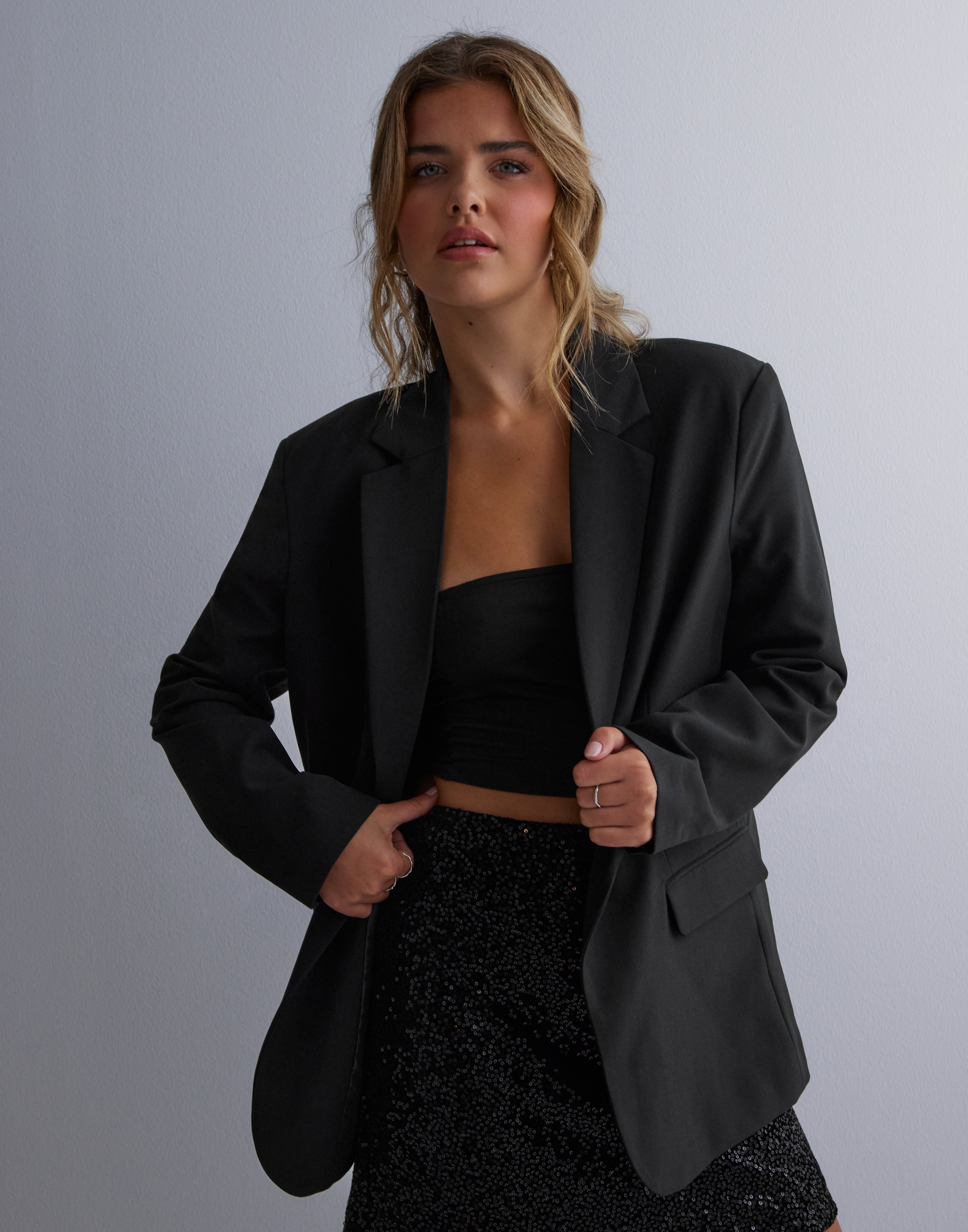 Blazer Femme VERO MODA Vmrita - Loose Fit - Manches Longues - 98% Polyester, 2% Élasthanne