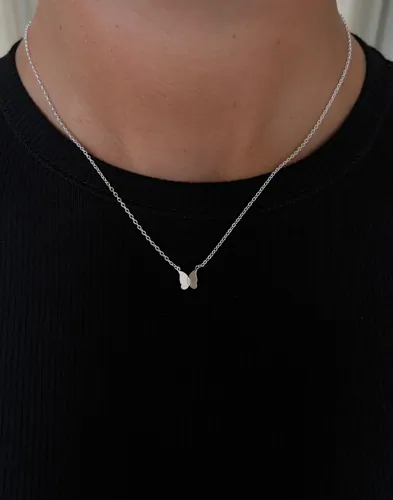 Muli Collection - Sølv - Butterfly Necklace