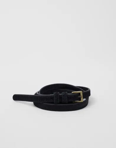 BECKSÖNDERGAARD - Sort - Fily Aria Leather Belt