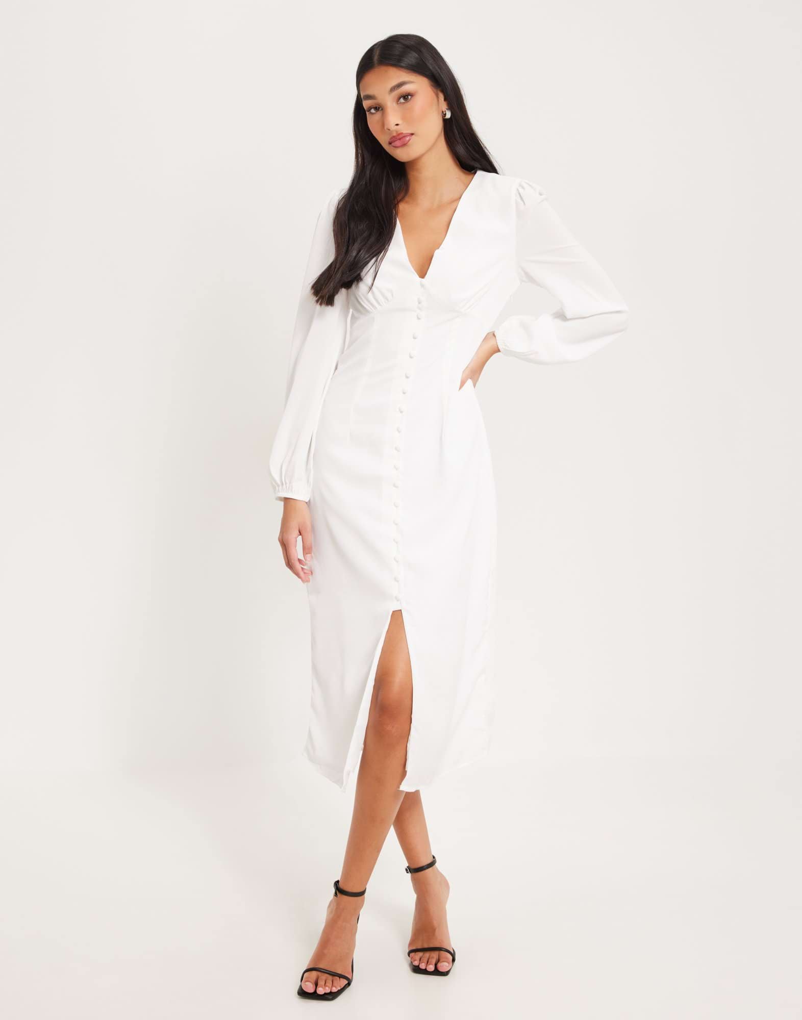 Nellie Midi Dress - Cherry Lacquer main image 1