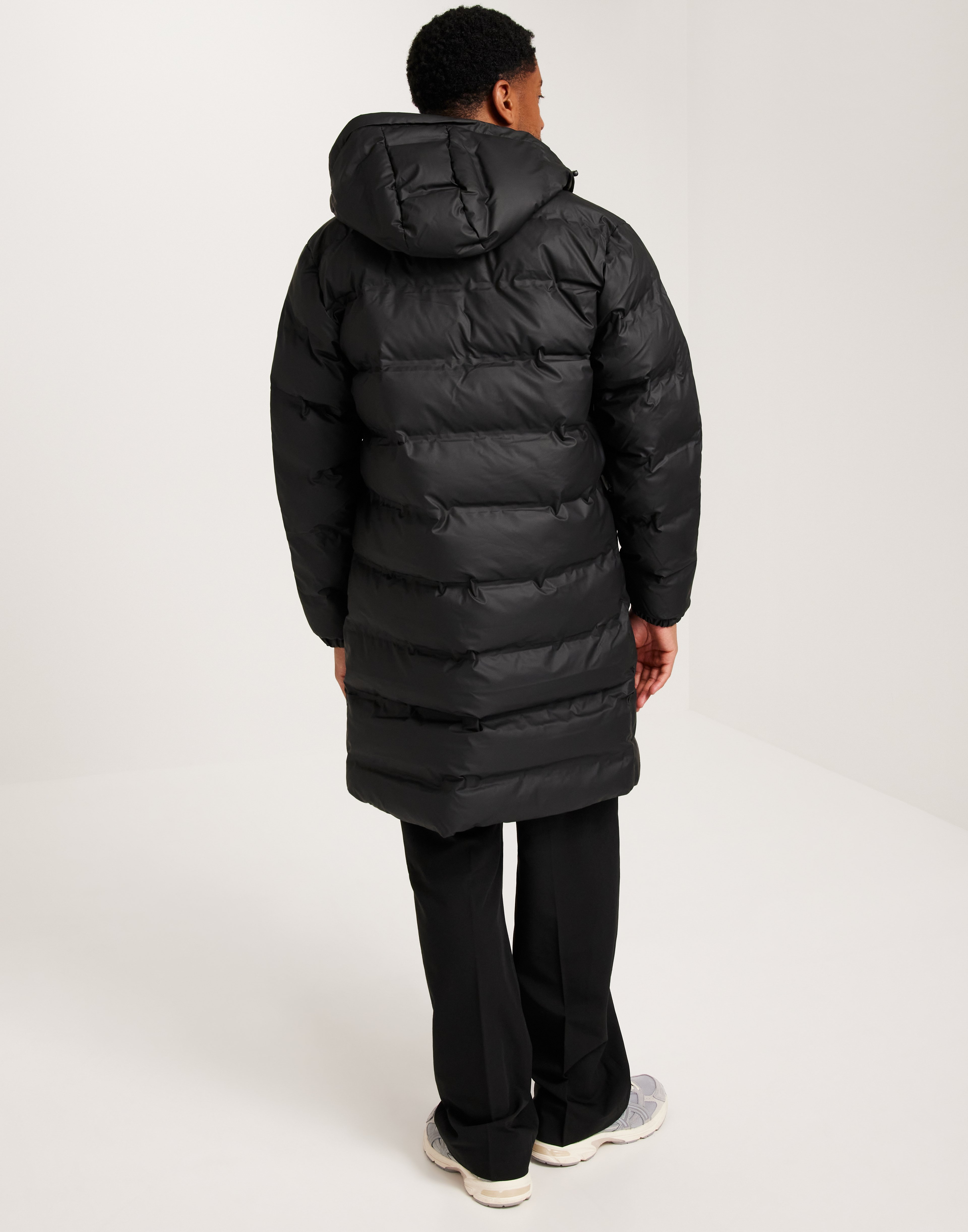 Buy Jack Jones JCOELEMENTS PU LONG PUFFER Black NLYMAN