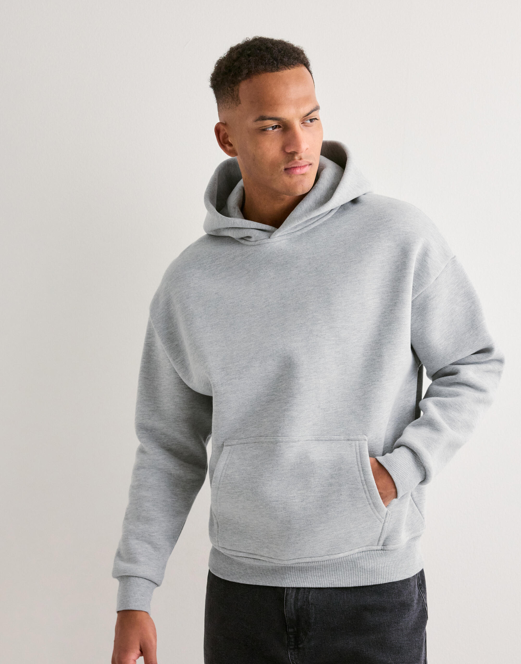 Buy Que Sera Sera Cozy Hoodie - Grey Melange | NLYMAN