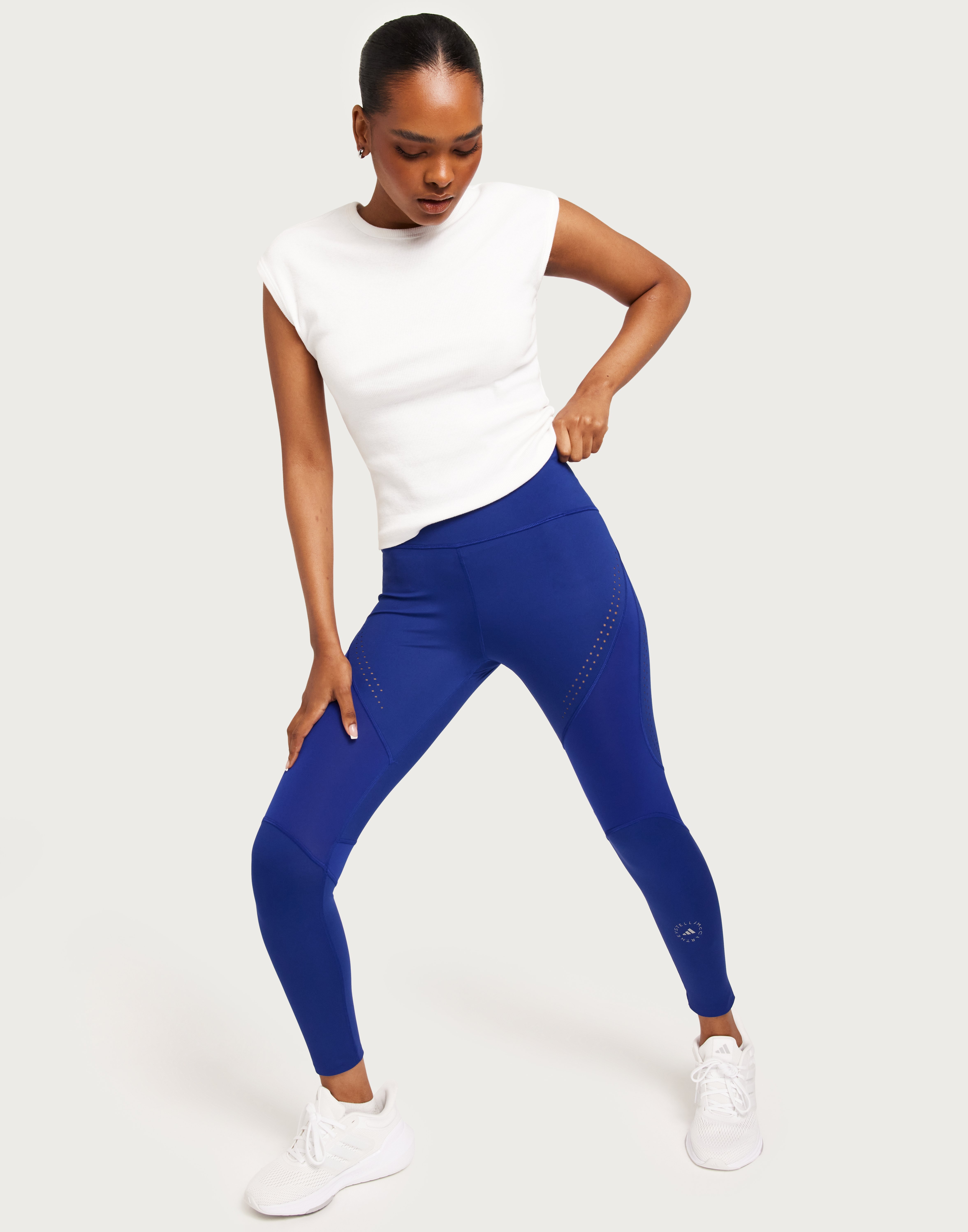 Buy adidas by Stella McCartney aSMC TPR OT 7/8 - Blue | Nelly.com