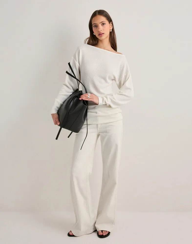 Nelly Gorgeous Long Sweater stickade tröjor dam – bild 2