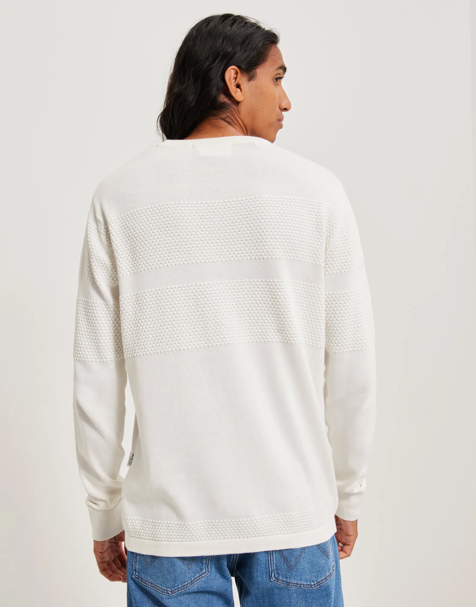 SLHMAINE LS KNIT CREW NECK W NOOS