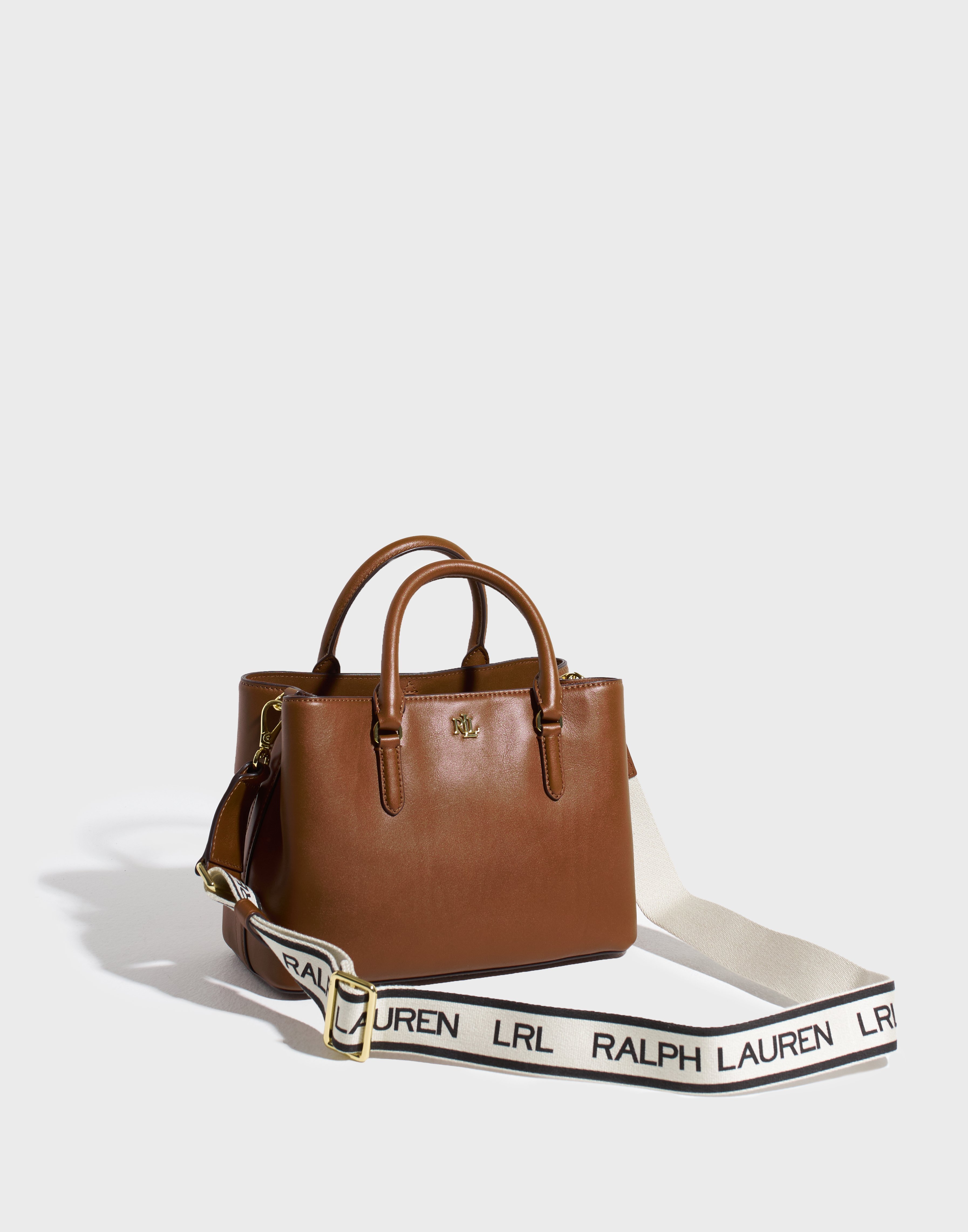 Buy Lauren Ralph Lauren MARCY 26-SATCHEL-SMALL - Brown | Nelly.com